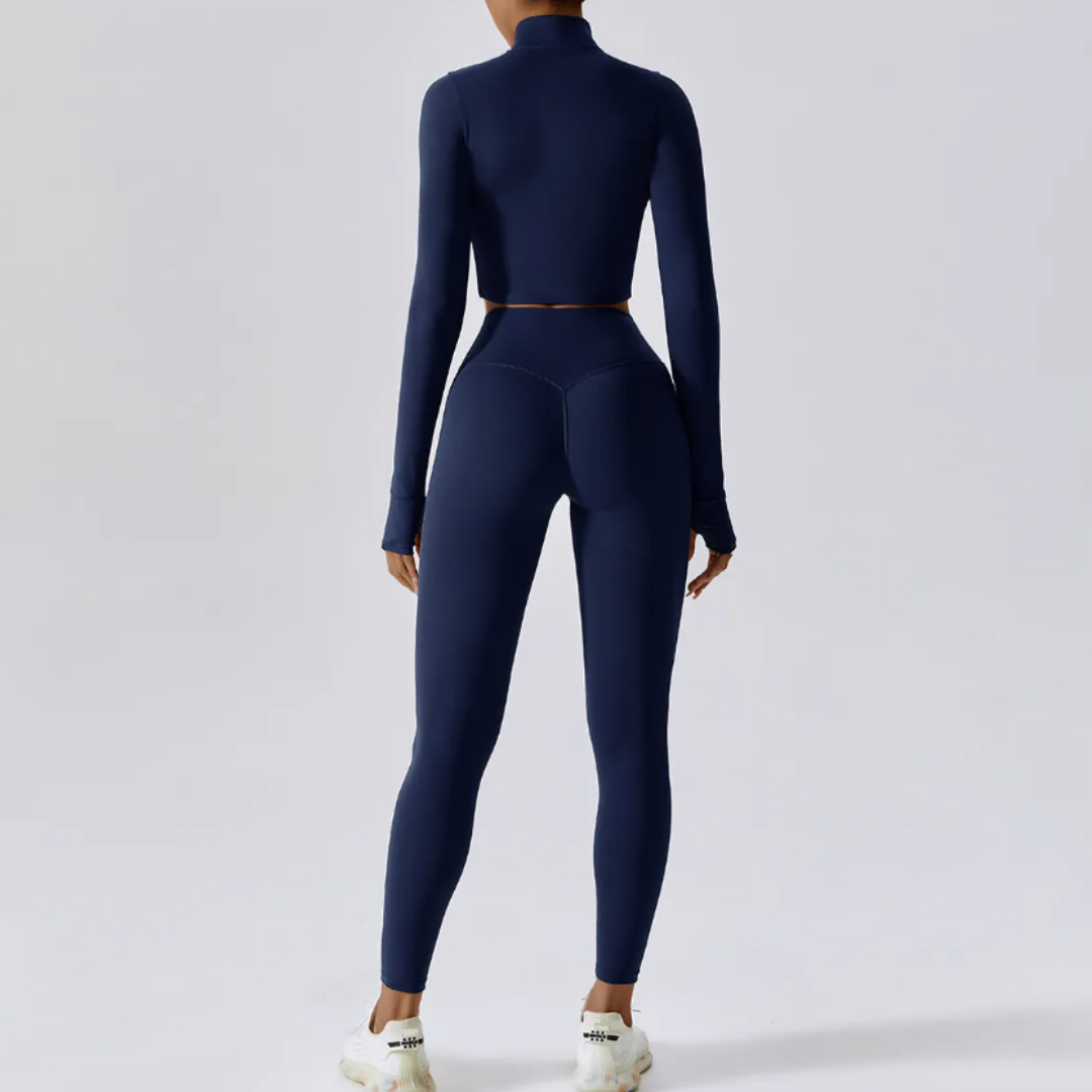 Leticia Leggings - Premium Nylon/Spandex broadcloth leggings with a high-waisted design and medium compression waistband for ultimate flexibility, comfort, and enhanced performance.