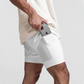 Empire Men's Shorts: Experience the perfect fusion of style and functionality with quick-dry technology, a double-layer design, and functional pockets. Quick dry efficiency for optimal comfort during workouts and outdoor activities. Double layer design for enhanced support and relaxed style. Functional pockets for on-the-go convenience. Elevate your activewear collection with Empire Men's Shorts – where practicality seamlessly meets fashion.