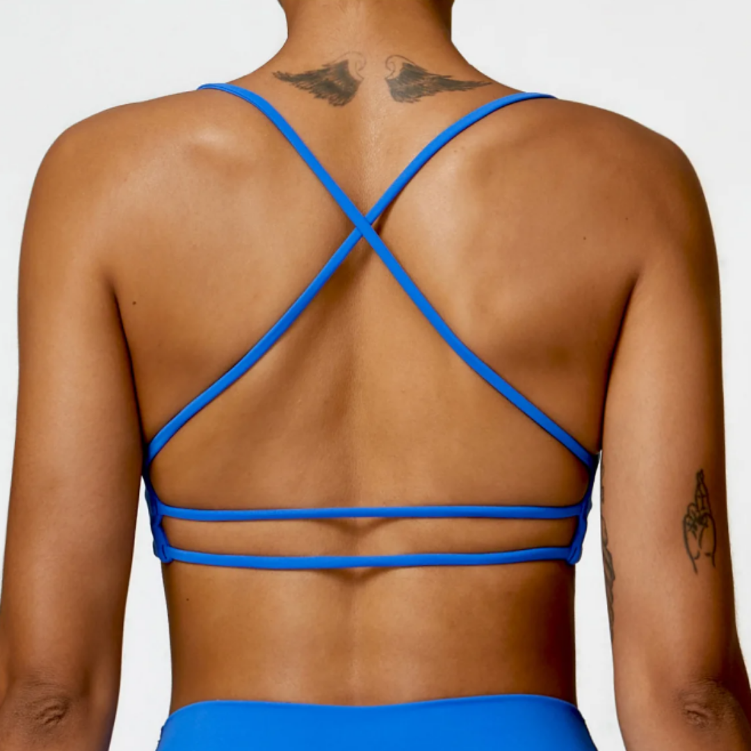 THE TALENA CROSS BACK SPORTS BRA