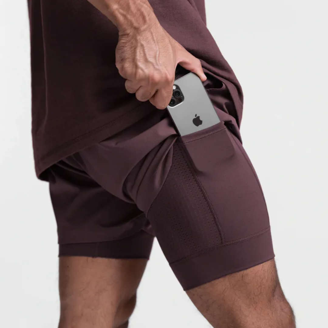 Empire Men's Shorts: Experience the perfect fusion of style and functionality with quick-dry technology, a double-layer design, and functional pockets. Quick dry efficiency for optimal comfort during workouts and outdoor activities. Double layer design for enhanced support and relaxed style. Functional pockets for on-the-go convenience. Elevate your activewear collection with Empire Men's Shorts – where practicality seamlessly meets fashion.