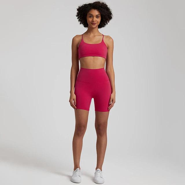 Rhode Set - Quick-dry, breathable fabric for comfortable and confident workouts. Durable nylon/spandex blend designed to last through tough sessions.