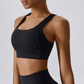 Leticia Sports Bra: Elevate Your Active Experience with Premium Support and Comfort - Nylon/Spandex Blend, Breathable Design, and Removable Pads for Customizable Fit. Redefine Your Workout Wardrobe with the Perfect Blend of Style and Performance.