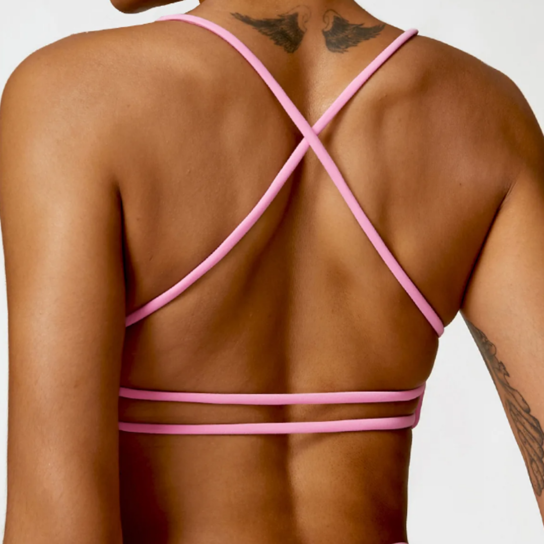 THE TALENA CROSS BACK SPORTS BRA