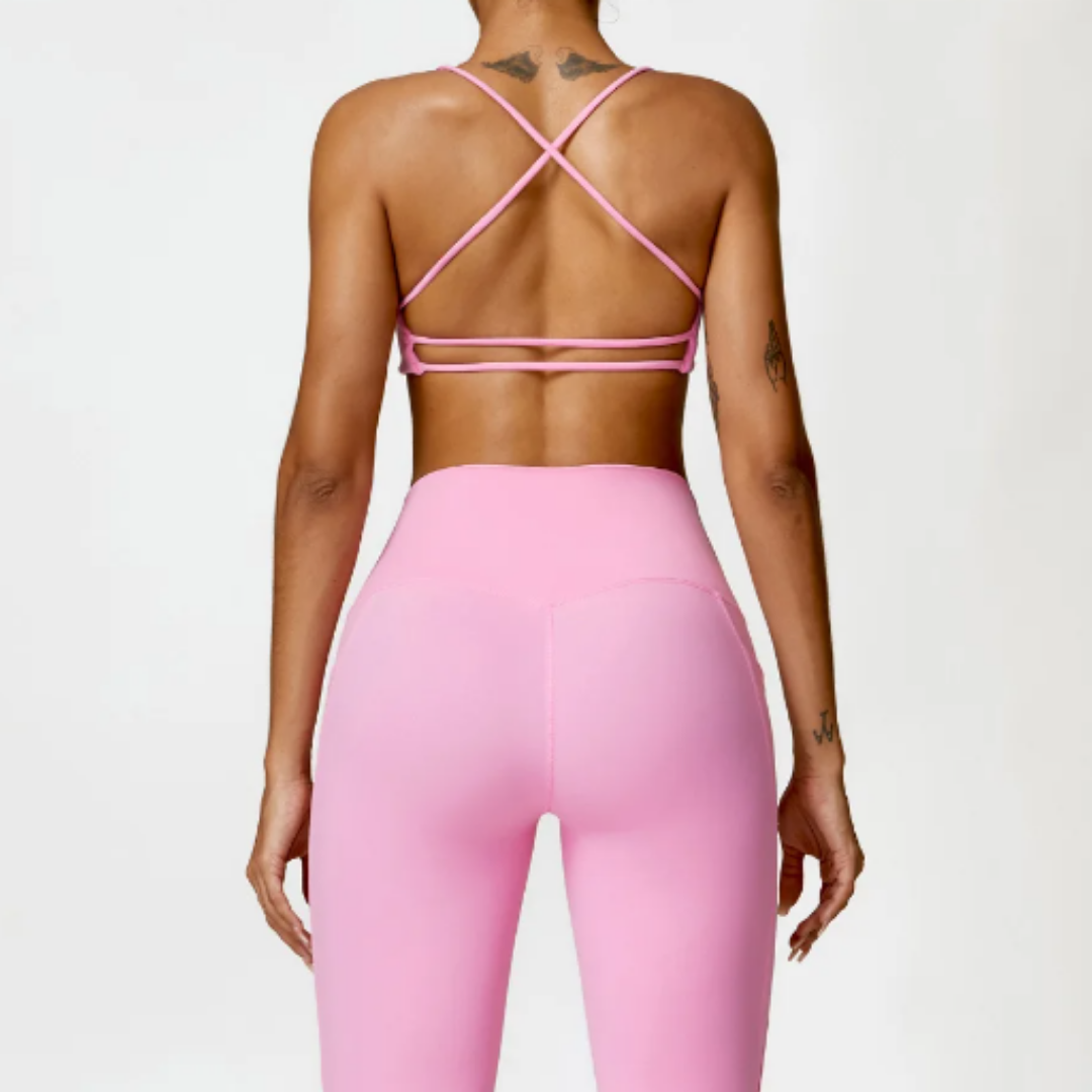 THE TALENA CROSS BACK SPORTS BRA