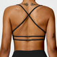 THE TALENA CROSS BACK SPORTS BRA