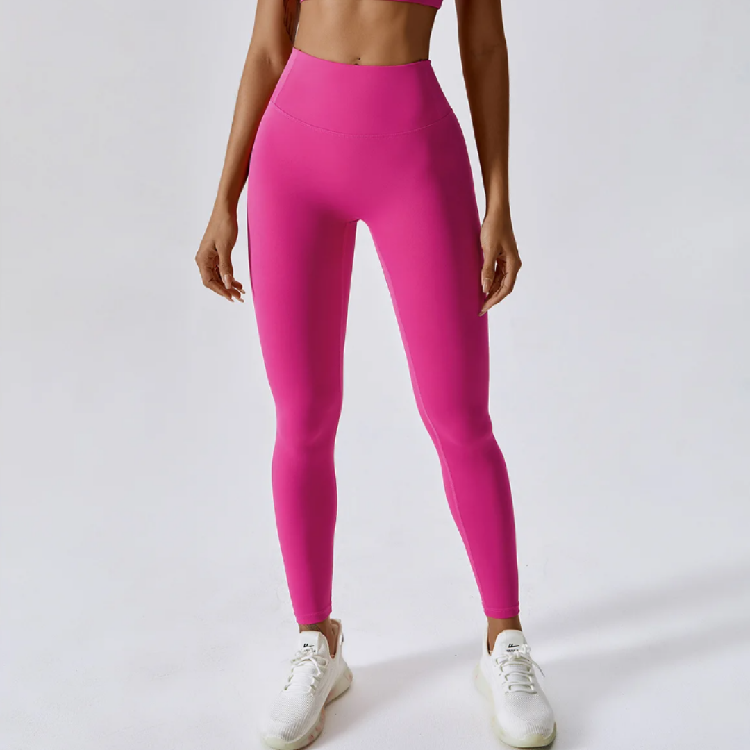 Leticia Leggings - Premium Nylon/Spandex broadcloth leggings with a high-waisted design and medium compression waistband for ultimate flexibility, comfort, and enhanced performance.