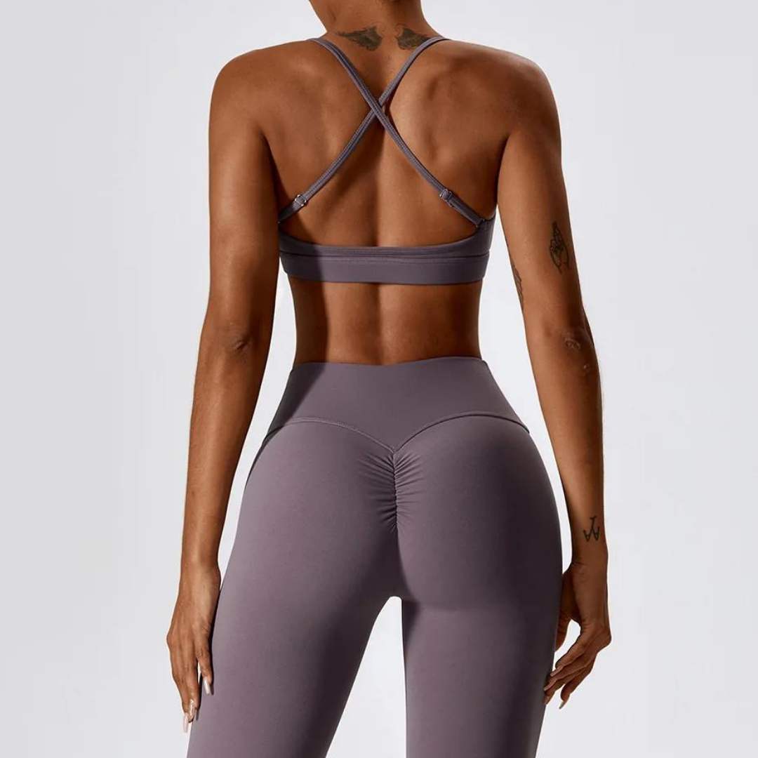 MARIANNA CROSS BACK SPORTS BRA