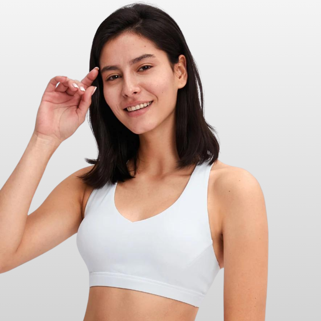 AMBER RACERBACK SPORTS BRA