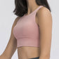 Upgrade Your Workout Wardrobe with the Monaco Sports Bra: Uniquely Designed for Comfort and Style. Made from Buttery Soft Material, Featuring Sweat-Wicking Abilities, and Medium Support Level. Customize Your Fit with Removable Pads. Elevate Your Active Lifestyle with Fashion and Function.