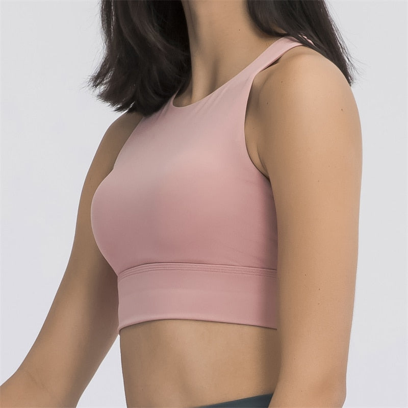 Upgrade Your Workout Wardrobe with the Monaco Sports Bra: Uniquely Designed for Comfort and Style. Made from Buttery Soft Material, Featuring Sweat-Wicking Abilities, and Medium Support Level. Customize Your Fit with Removable Pads. Elevate Your Active Lifestyle with Fashion and Function.