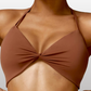 THE HEIDI HALTER NECK SPORTS BRA