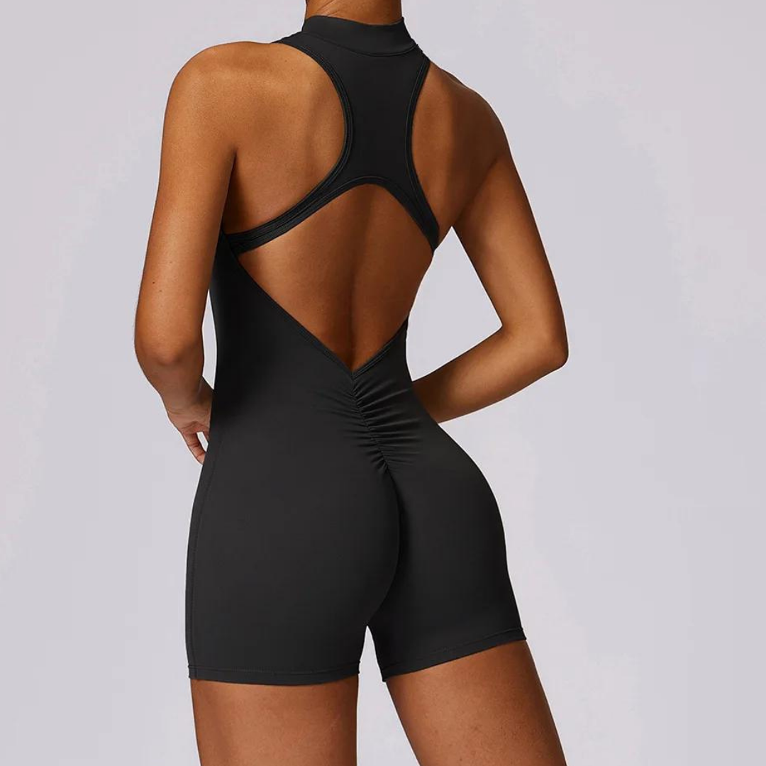 GAIA ZIP UP JUMPSUIT