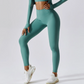 Leticia Leggings - Premium Nylon/Spandex broadcloth leggings with a high-waisted design and medium compression waistband for ultimate flexibility, comfort, and enhanced performance.