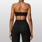 THE HEIDI HALTER NECK SPORTS BRA