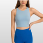 VENICE CROPPED YOGA SINGLET