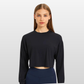 LUNA CROPPED SWEATSHIRT