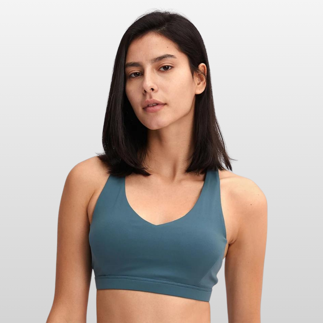 AMBER RACERBACK SPORTS BRA