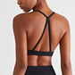 Alexandria Triangle Portrait Back Sports Bra – Style and comfort combined. Premium nylon/spandex blend for quick drying, breathable material, and durability. Sweat in style and stay confident through your workouts. Built to last, this sports bra is your ultimate companion for comfort and performance. Elevate your fitness journey today!