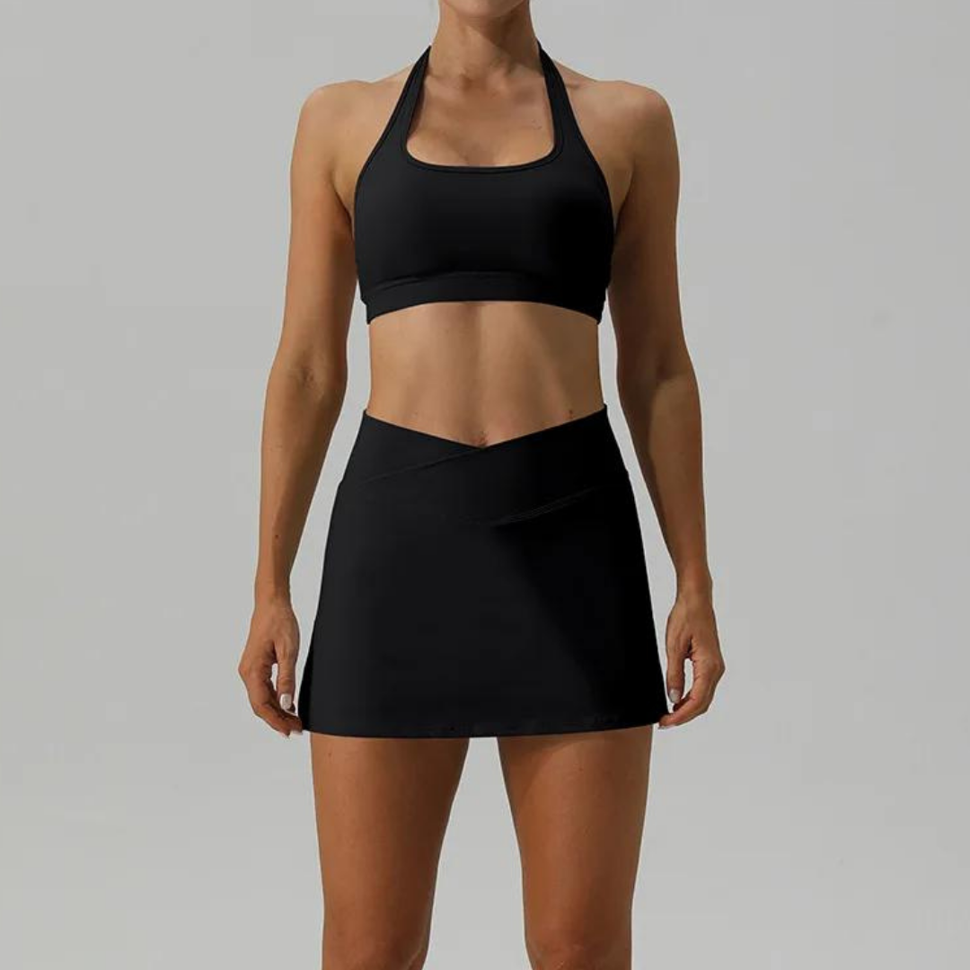 LUCINDA HALTER & SKORT SET