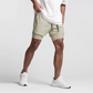 Empire Men's Shorts: Experience the perfect fusion of style and functionality with quick-dry technology, a double-layer design, and functional pockets. Quick dry efficiency for optimal comfort during workouts and outdoor activities. Double layer design for enhanced support and relaxed style. Functional pockets for on-the-go convenience. Elevate your activewear collection with Empire Men's Shorts – where practicality seamlessly meets fashion.