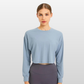 LUNA CROPPED SWEATSHIRT