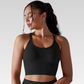 Georgia Cross Back Sports Bra: Medium support for versatile workouts. Crafted from a nylon/spandex blend for flexibility and style. Breathable design for cool workouts and quick-dry technology for on-the-go convenience. Elevate your workout confidence with the Georgia Sports Bra.