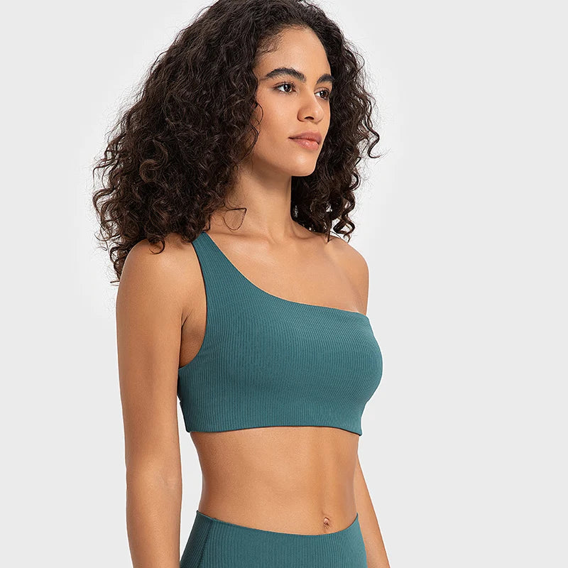 ARDEN RIBBED SPORTS BRA