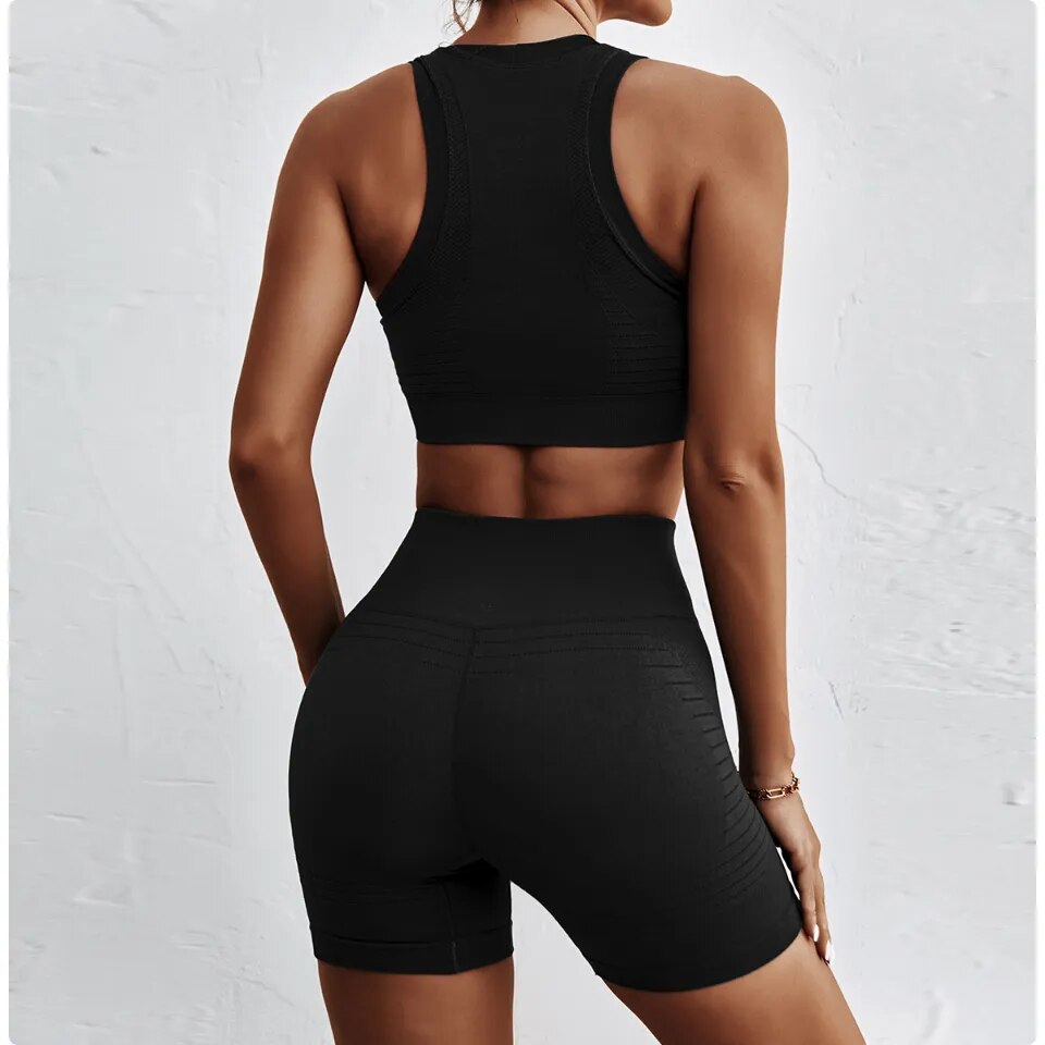 Thalia High Waisted Shorts - Breathable and quick-dry spandex for fresh and comfortable workouts. Seamless design for unmatched comfort during stretching, running, and yoga. Elevate your fitness wardrobe with this must-have activewear.