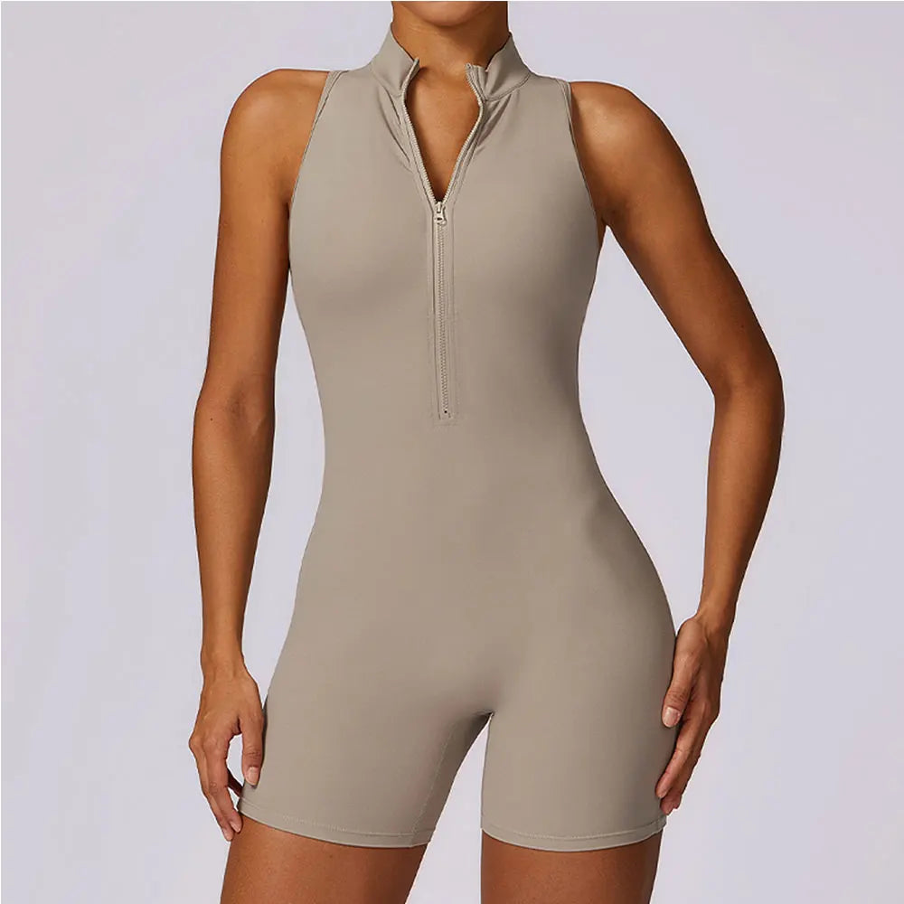 GAIA ZIP UP JUMPSUIT